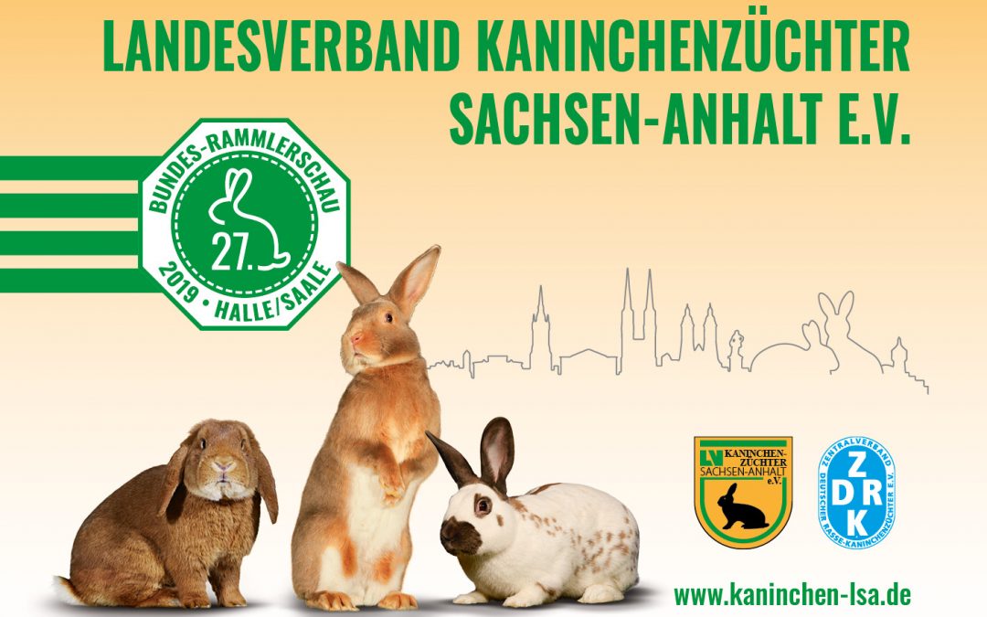 27. Bundes-Rammlerschau 2019 in Halle/Saale